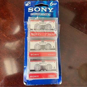 Sony Microcassettes
